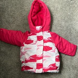 ☠️5/$20☠️FALLS CREEK | WINTER PUFFER POCKETED PINK CAMO HOODED JACKET